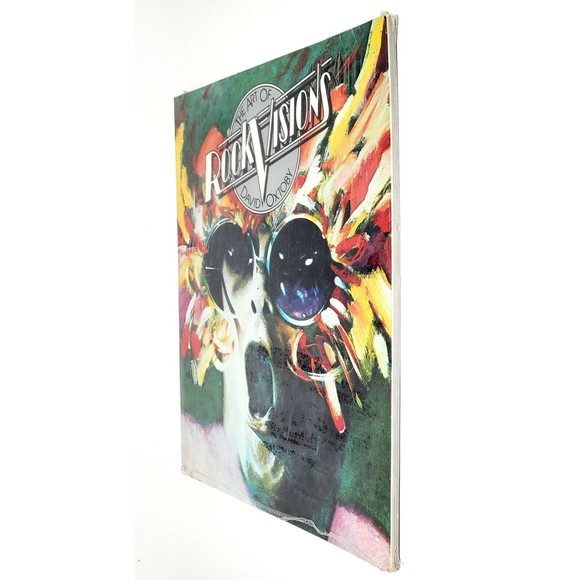 THE ART OF ROCK VISIONS Artist Sandison Oxtoby 1st Edition 1978 NEW SEALED READ! - Picture 5 of 9